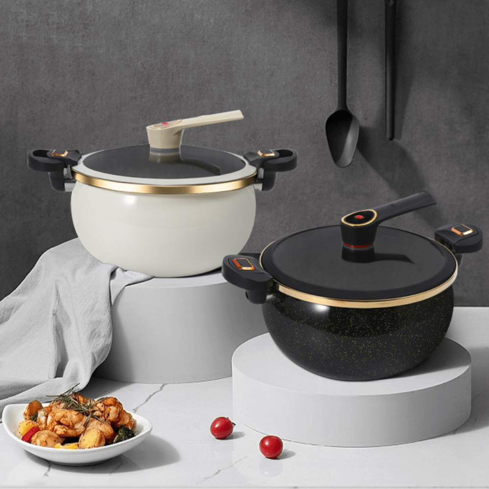 Non-Stick Double Air-Pressure Cooker