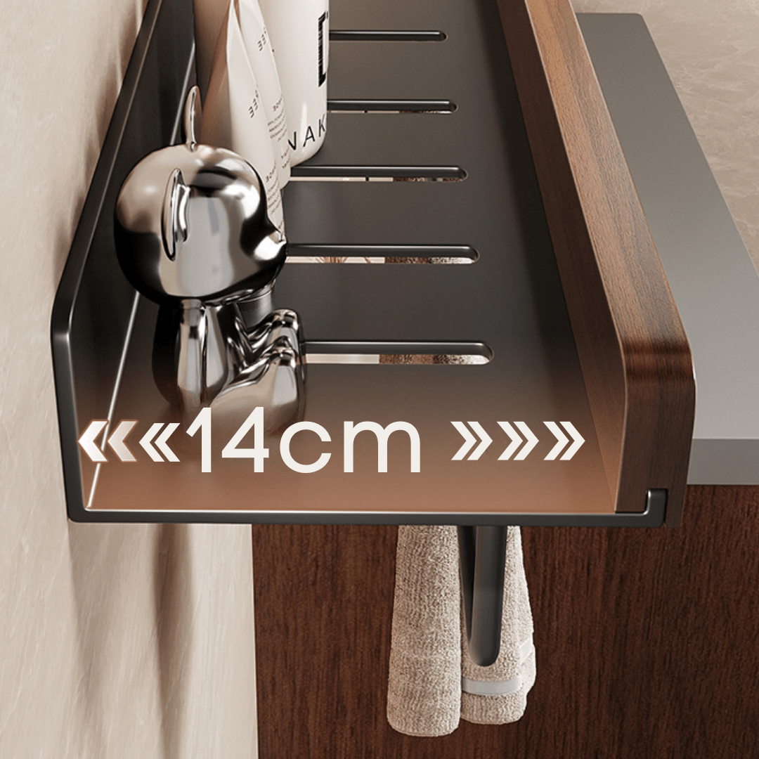 Eco Wood Wall Storage Rack