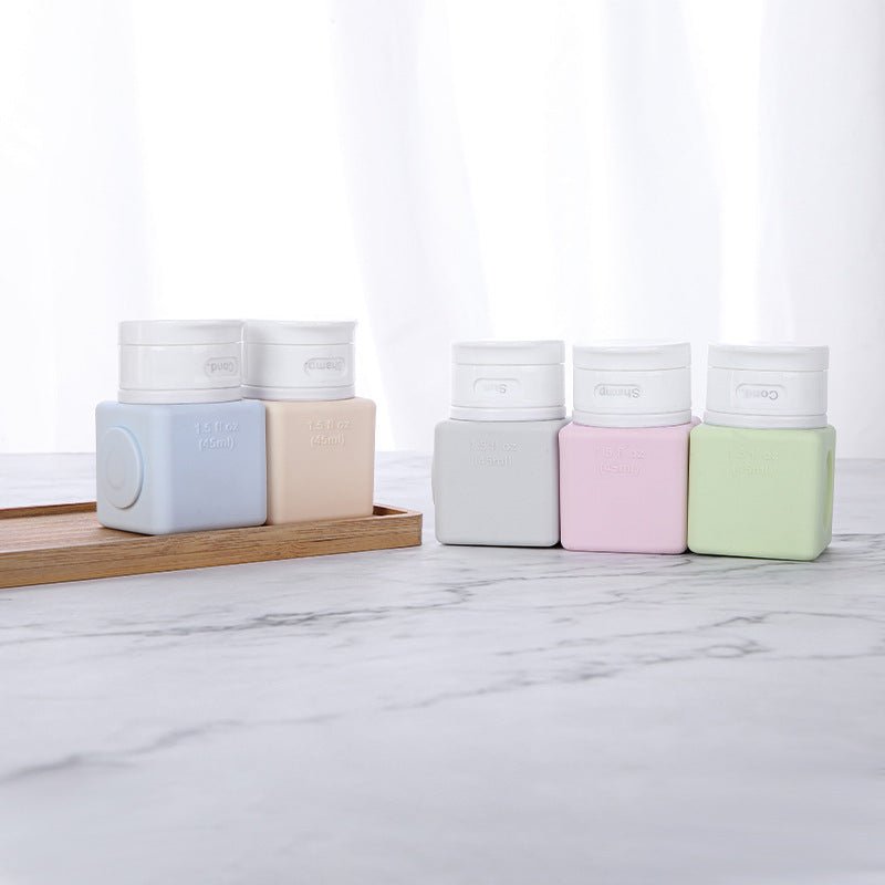 Portable Silicone Travel Bottle Set