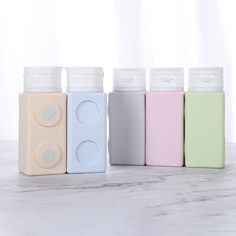 Portable Silicone Travel Bottle Set
