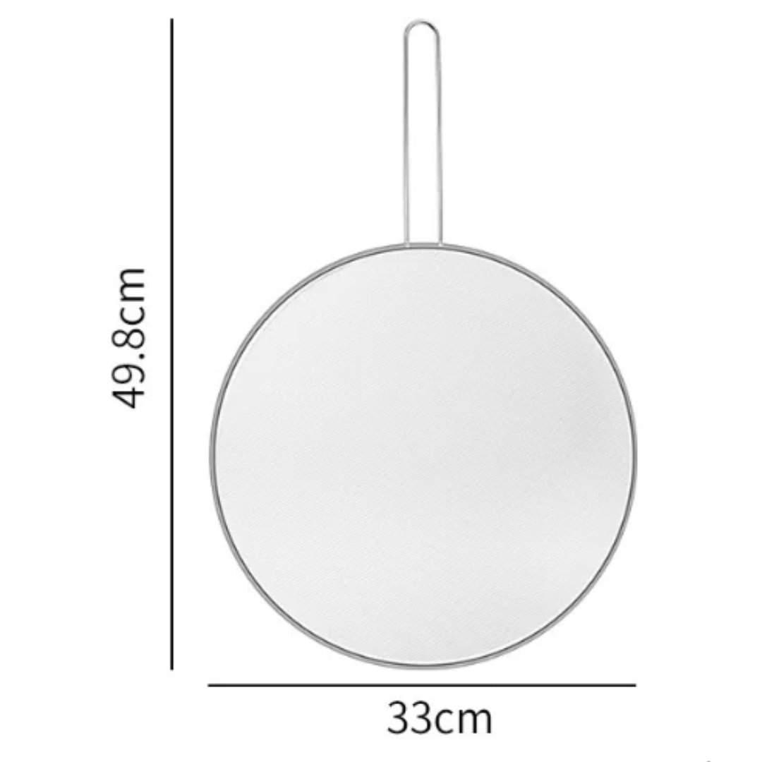 Premium Stainless Steel Oil Splash Guard