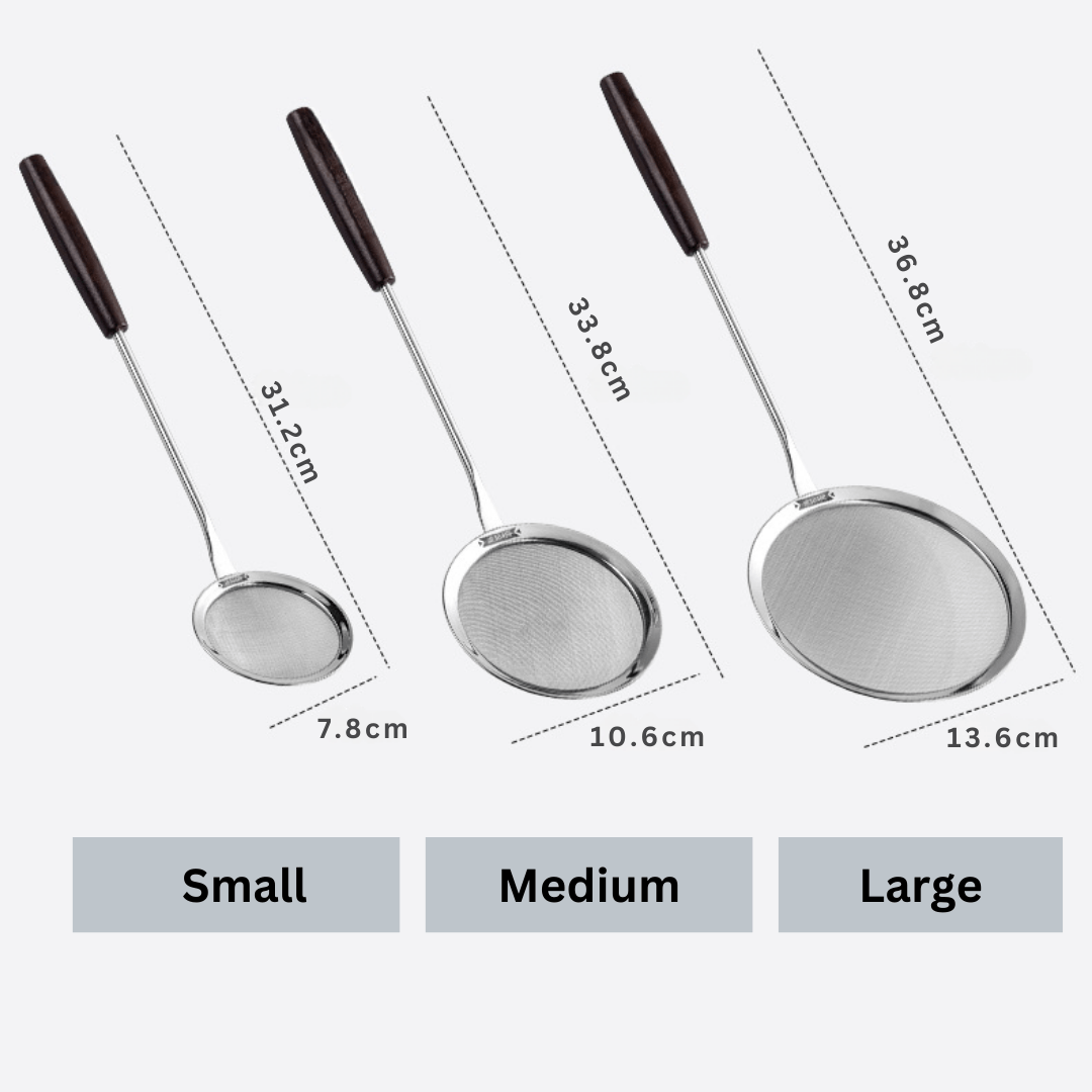 Stainless Steel Colander Filter Spoon
