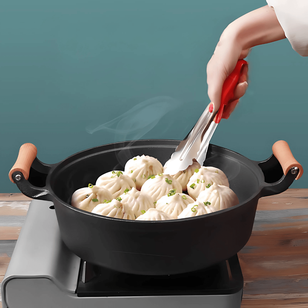 Iron Craft Wooden Handle Fry Pan