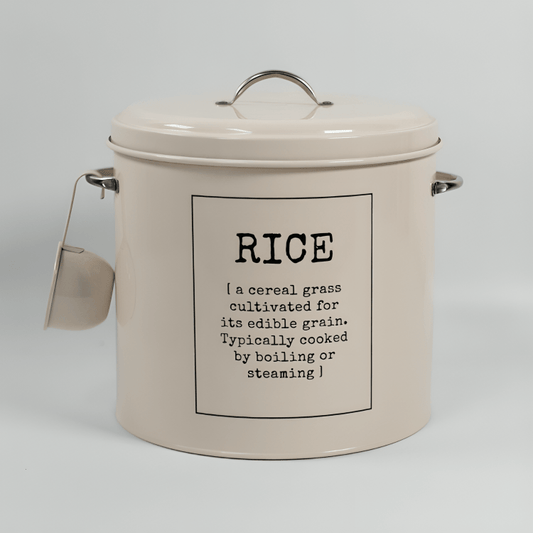 Retro Charm Rice & Food Storage Container