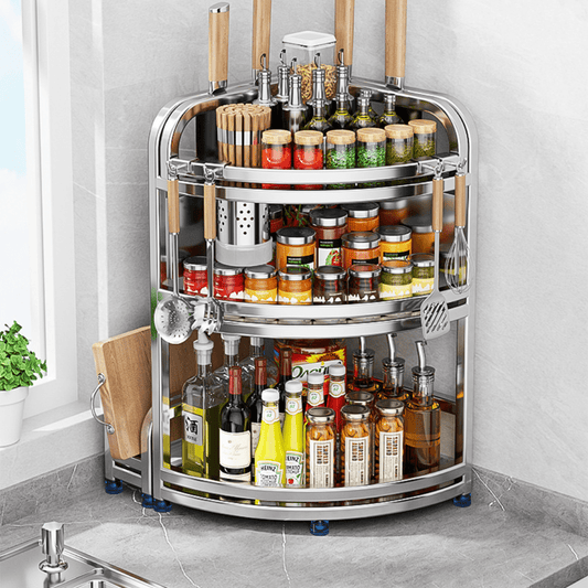 Corner Fit Kitchen Storage Organizer