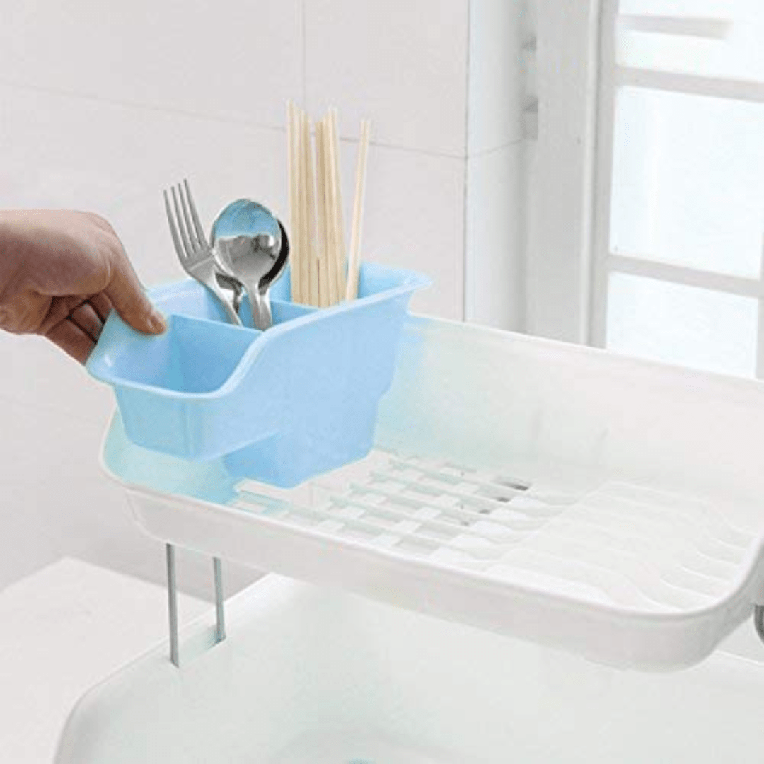 2-Tier Dish Drainer Rack