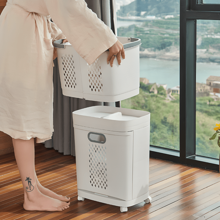 Modern Easy-Access Laundry Rack
