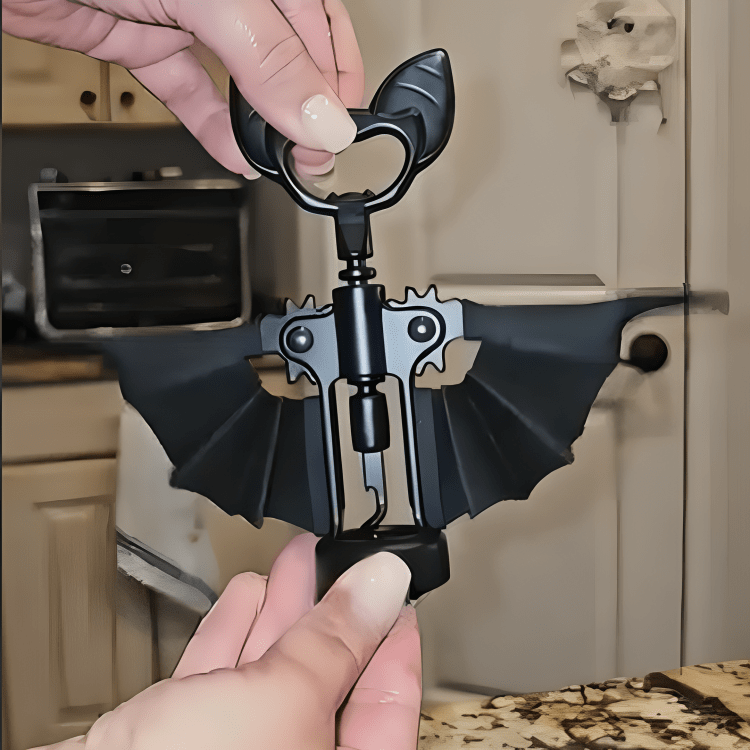 2 in 1 Bat Wine and Bottle Opener