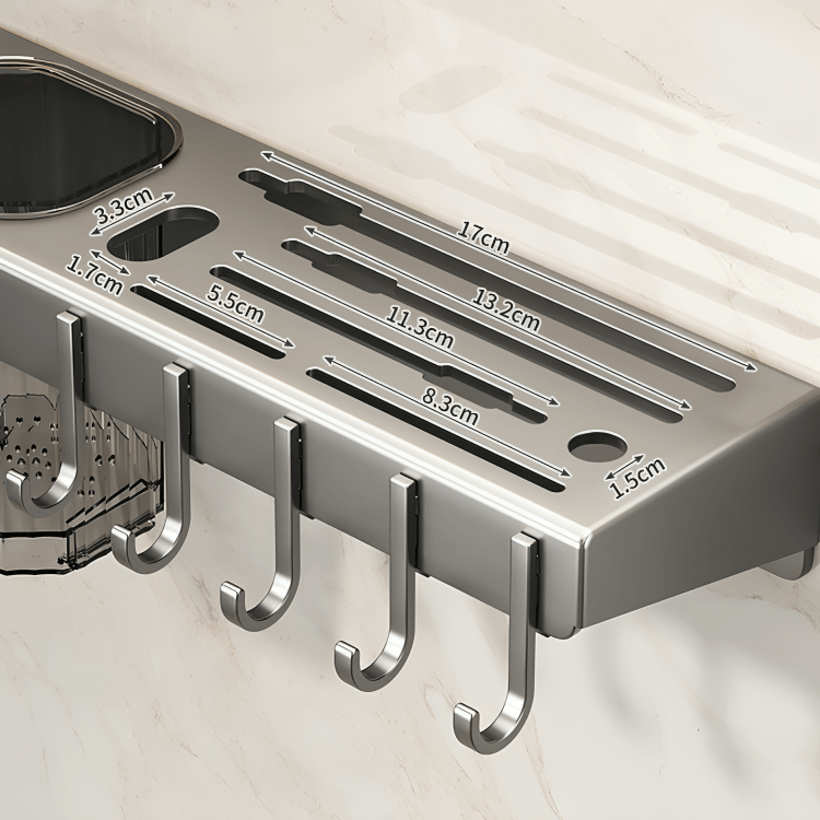 Multi-Function Knife & Chopstick Storage Rack