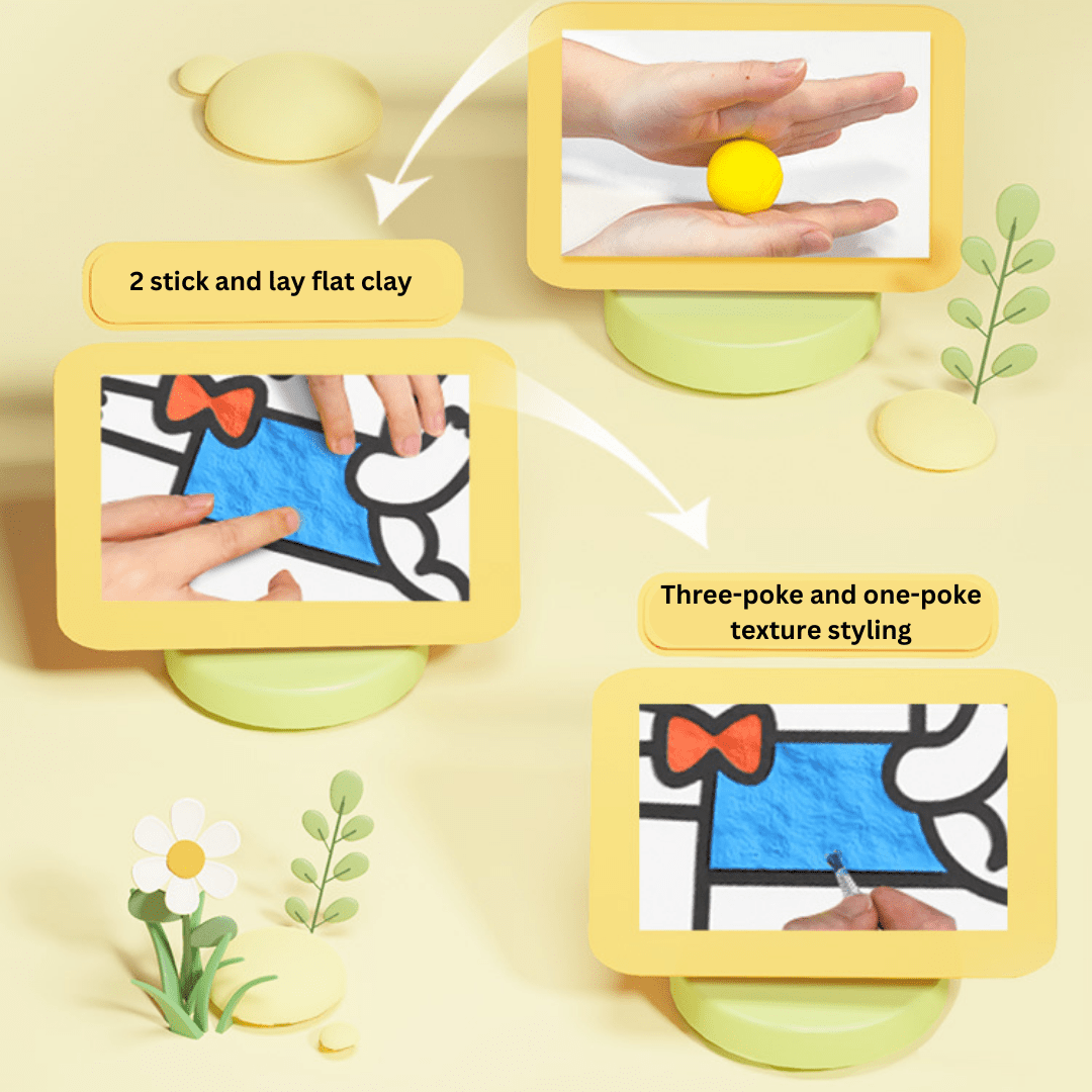 Creative Clay Poke Art Book