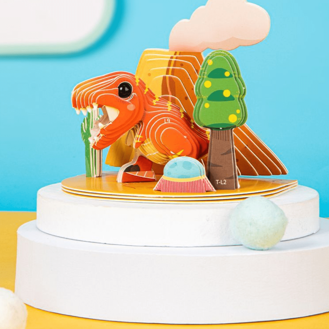 3D Dinosaur  DIY Handmade Puzzle