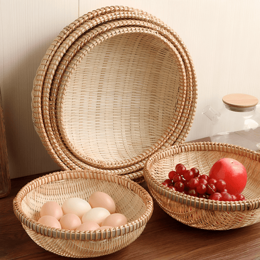 Rustic Heritage Handcrafted Storage Basket