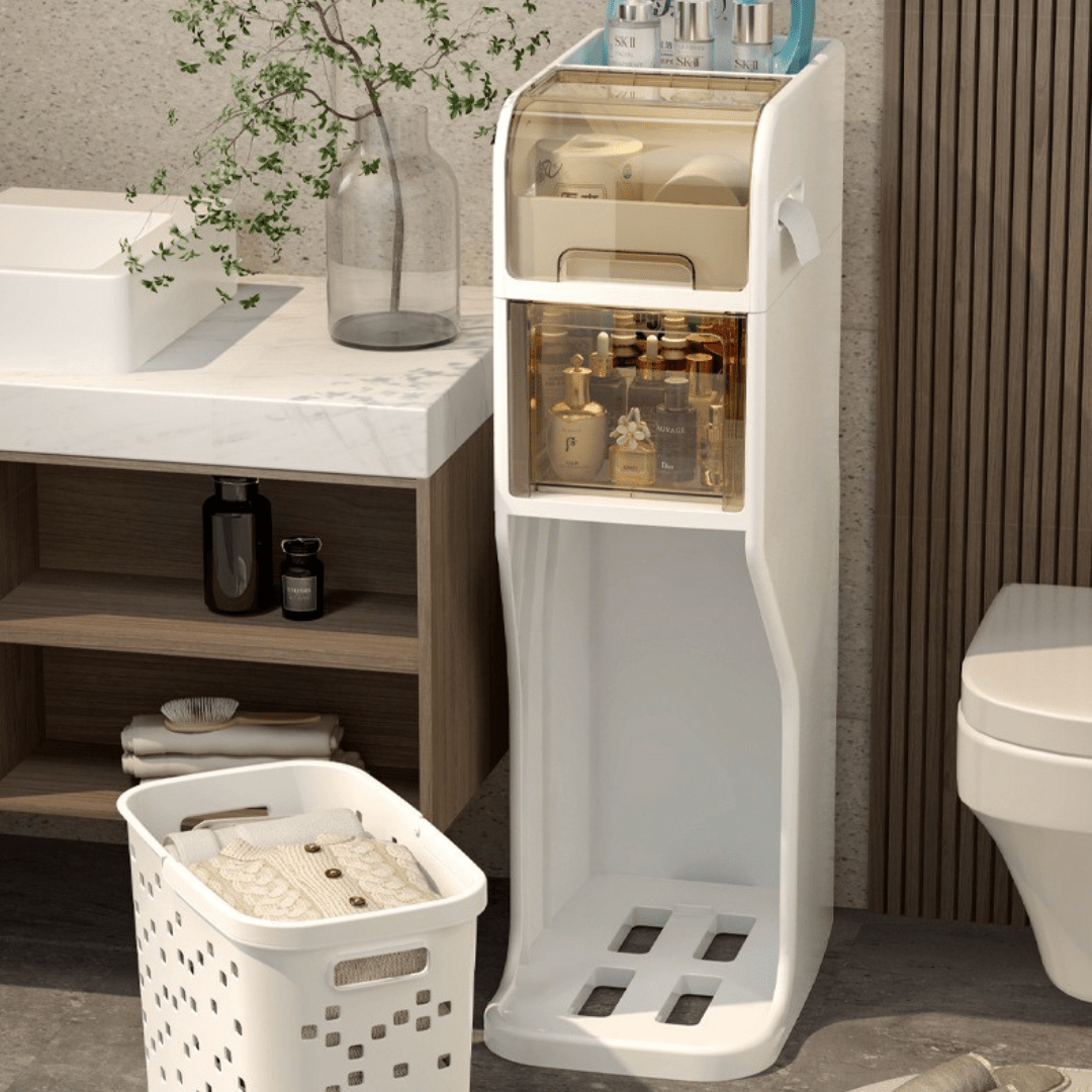 Slim Stack Multi-Layer Storage Cabinet