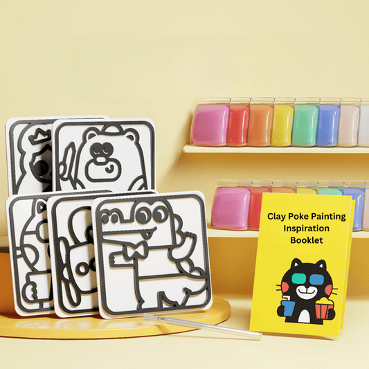 Creative Clay Poke Art Book