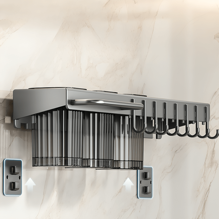 Multi-Function Knife & Chopstick Storage Rack