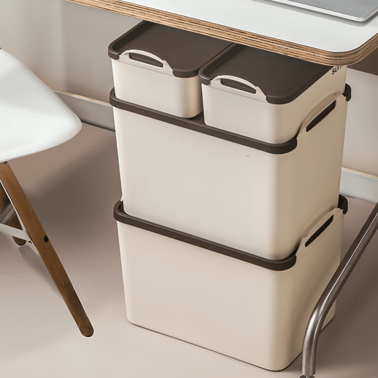 Retro Charm Stackable Storage Boxes