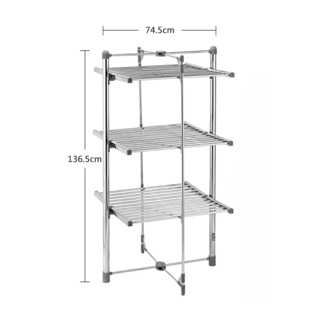 3-Tier Collapsible Laundry Drying Rack