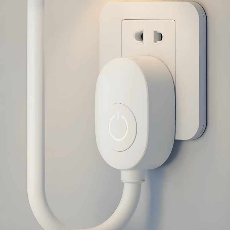 Cozy Glow Plug-In Bedside Lamp