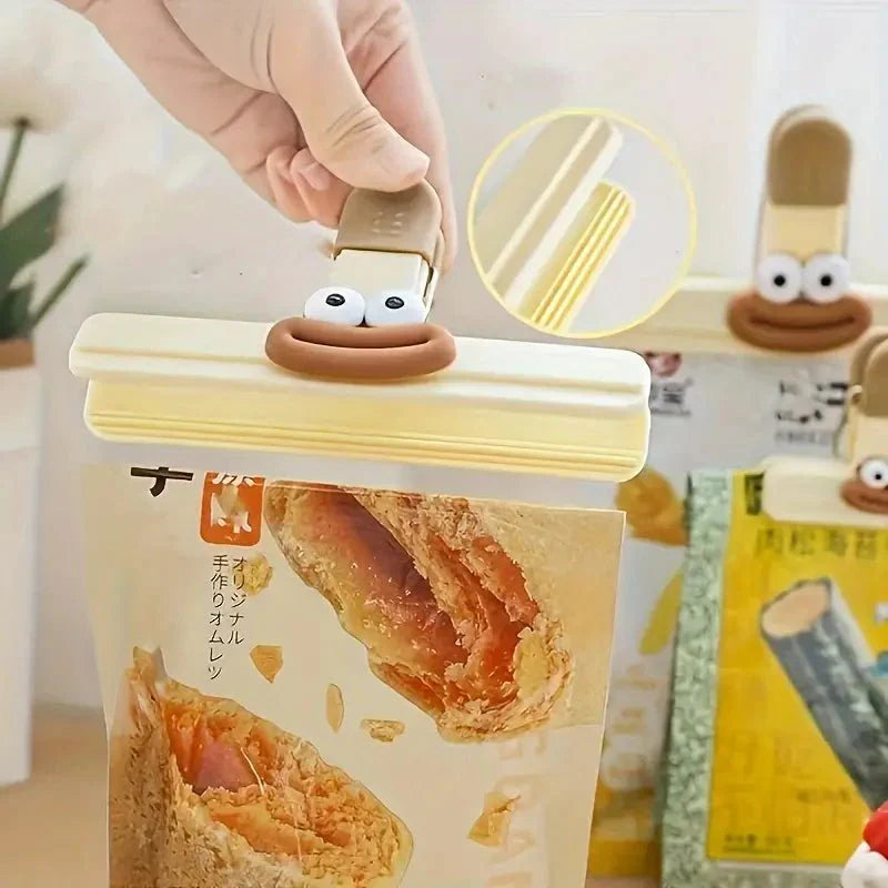 Cute Cartoon Shaped Food Sealing Clips