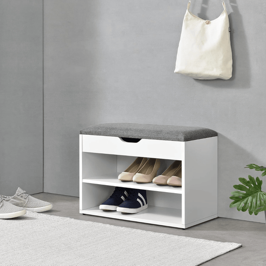 Shoe Rack With Lift Up Bench Top